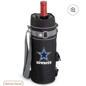 Dallas Cowboys Wine Sack with Opener NWOB